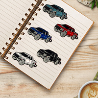 Llavero de aleación ecológico superventas transfronterizo con diseño de dibujos animados para vehículos todoterreno, modelo 006, en stock, armadura corporal