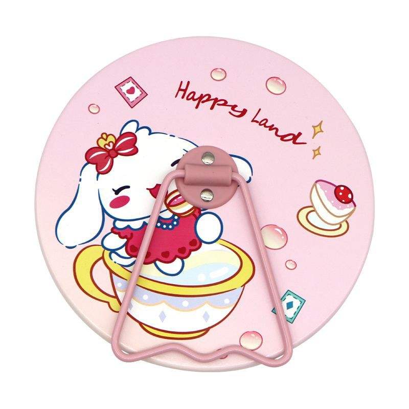 round mirror-afternoon tea cute dog-mirror with protective film
