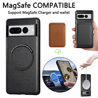 Coque de Téléphone Luxe Meilleure Vente en Cuir PU à Chargement Magnétique Antichoc pour Google Pixel 7 Pro Pixel 7A