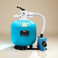 QSF650-6W 15,6 m³/h 1100W Filtre à sable pour piscine Pompe de filtration pour piscine Système de filtration pour piscine hors sol Équipement pour piscines de hôtels et parcs aquatiques