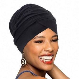 Wholesale Custom Logo Long Size Outdoor Multifunction Stretchy Polyester Headscarf <b>Head</b> <b>Cover</b> Daily Wear Turban Women Headwrap - Product Image 6