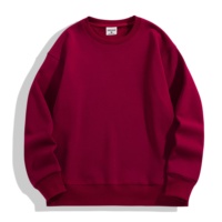 Sudadera Lisa de Alta Calidad para Hombre, 500 g/m², Sudadera Personalizada Extra Grande con Cuello Redondo y Capucha