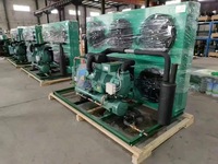 Offre Spéciale : Unité de Condensation à Compresseur Ouvert Refroidi par Air 10HP/12HP/15HP avec Moteur -30°C à 0°C pour Réfrigération de Chambre Froide