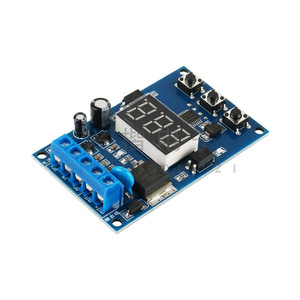 Digital <b>Timer</b> Switch Module 12V 16A With Display Manual Control For Countdown Timing Applications - Product Image 1