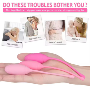 Kit de 6 Bolas de Ejercicio de Diferentes Pesos para Principiantes, Ejercicios para el Suelo Pélvico, Productos Sexuales para Mujeres - Product Image 5