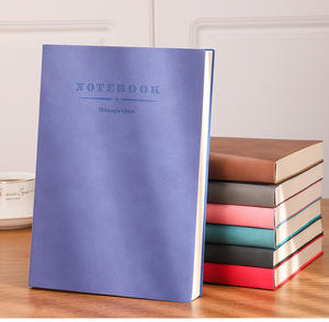 Carnets de notes personnalisés en cuir PU à reliure épaisse, avec poche, fabriqués en usine - Product Image 5