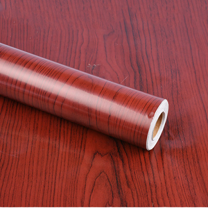 Rouleaux de papier peint 3D ORON en PVC, autocollants muraux texturés imitation bois, revêtement adhésif pour décoration intérieure de chambre à coucher - Product Image 1