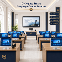 Terminal Cloud Tout-en-un POE pour Laboratoire Linguistique, Prise en Charge du Passage Entre Tablette Grand Écran et Téléphone Mobile pour Salle de Classe Intelligente