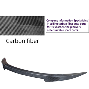 For 6 Series Convertible 2Door/F12 M6 V Style Carbon Fiber <b>Rear</b> <b>Spoiler</b> Trunk Wing 2011-2018 - Product Image 4