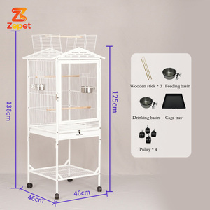 <span class=keywords><strong>Jaula</strong></span> Elegante <span class=keywords><strong>para</strong></span> Pájaros Voladores, <span class=keywords><strong>Jaula</strong></span> Grande de Metal de Múltiples Niveles <span class=keywords><strong>para</strong></span> Cría de <span class=keywords><strong>Canarios</strong></span>, <span class=keywords><strong>Jaula</strong></span> <span class=keywords><strong>para</strong></span> Palomas - Product Image 5