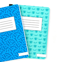 Cahier d'exercices personnalisé de haute qualité, fournitures de papeterie, carnet de notes mignon à motifs de dessins animés pour les étudiants, fournitures scolaires