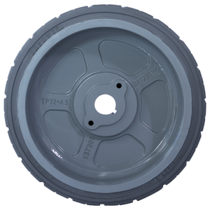 Pneu industriel non marquant pour usage intérieur, pneu plein 230x80 pour plateformes élévatrices à ciseaux et équipements de maintenance des installations - Product Image 5