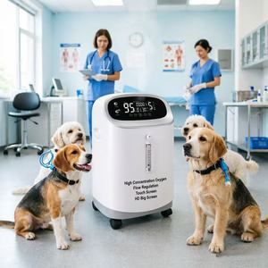 Concentrador de Oxígeno Veterinario de 10 Litros, Concentrador de Oxígeno Portátil para Perros y Gatos de 5L/10L - Product Image 4