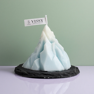 Velas aromáticas coloreadas cera de soja al por mayor velas perfumadas en forma de montaña - Product Image 4