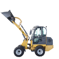 Nouveau articulé 400kg 1000kg hydrostatique Diesel/électrique Mini chargeuse sur pneus 4WD Mini chargeur pelle chargeur à vendre