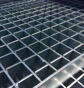 Press-Lock gegalvaniseerd & roestvrijstalen rooster (30mm greepspan) - Industrieel platform, loopbrug |   Veiligheidslastend modern ontwerp - Product Image 1