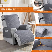 Housse de canapé moderne, taille personnalisable, imperméable, housse de chaise de salon, unie, lavable, fauteuil de salon