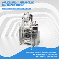 Machine d'emballage de sachets de remplissage de liquides concentrés de poudre de café instantané à plusieurs voies très vendue