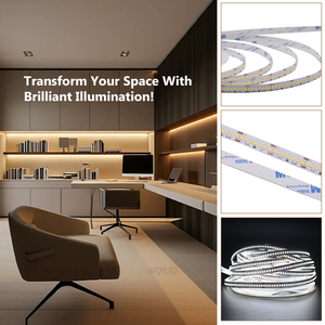 แถบไฟแอลอีดีแบบ SMD 2835 238 10เมตรแถบ LED 18วัตต์ DC24V สำหรับตู้เพดานห้อง - Product Image 5