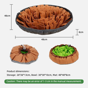 Matras pemberi makan anjing, alas mencari makan hewan peliharaan, alas Snuffle untuk latihan bau dan makan lambat - Product Image 2