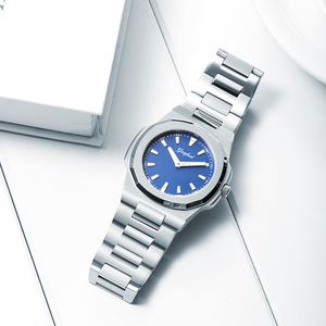 Reloj de Cuarzo Personalizado para Hombre con Logotipo, Movimiento Seiko VD55 Japonés, Cristal de Zafiro y Correa de Cuero Genuino, OEM Disponible, MOQ Bajo - Product Image 6