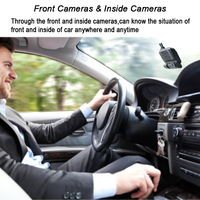 DashCam Manajemen Armada Berkualitas Tinggi 4CH 5CH dengan GPS DMS CMSV Kamera Hd Wifi Mobil Adas Dvr 4g Wifi Gps Dash Cam