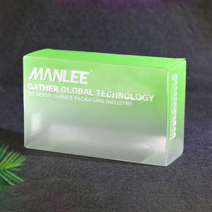 Boîte d'emballage alimentaire personnalisée en acétate de PVC PET pliable de couleur transparente - Product Image 3