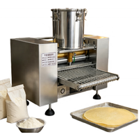 Machine commerciale grande capacité pour la fabrication de feuilles de lumpia et de rouleaux de printemps pour l'industrie agroalimentaire