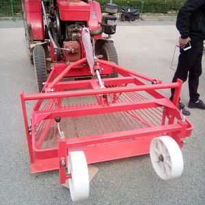 Nuevo Modelo de Cosechadora de Montaje Frontal, para Reducir el Daño a las <span class=keywords><strong>Ruedas</strong></span> al Cultivo de Ajo, <span class=keywords><strong>con</strong></span> Rodillos de Transporte Suave y Vibración para Descompactación - Product Image 5