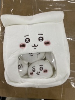 Jouets en peluche animaux mignons en forme de pudding, mini-boules rondes, fabricant de peluches, sac personnalisé de peluches en forme de nourriture, jouets en peluche en forme de collation, oreiller en peluche