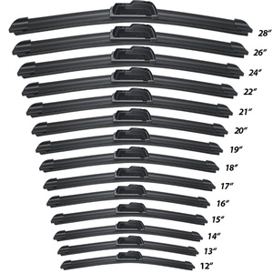 Balais d'essuie-glace en caoutchouc souple de qualité supérieure, ajustement universel, sans cadre, pour pare-brise automobile, haute performance, structure sans armature BYD X3 - Product Image 3