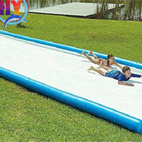 L'usine chinoise stimule les jeux gonflables de parc aquatique de toboggan gonflable de 10x4 m pour des adultes/enfants