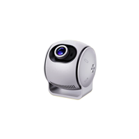 Projecteur de films LED mini de poche Android 14 à ultra courte focale, Full HD 720P, compatible 4K, service tout-en-un