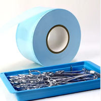Rouleau de pochettes de stérilisation thermoscellables jetables pour usage médical, dentaire et chirurgical en milieu hospitalier - Film désinfectant