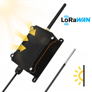 Registrador de Temperatura Industrial LoRaWAN con Sonda DS18B20, Carcasa IP67, Batería de 8500mAh, Modelo LA3B, Marca KKM/OEM - Product Image 2