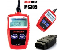 MS309 Escáner Original OBD2 Vehículo MS309 Escáner de Instrumentos de Diagnóstico Automático Herramienta de Lectura de Código Multilingüe