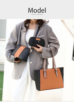 Sac à main chic et simple avec fermeture éclair, nouveau design, mode féminine, vente en gros personnalisée