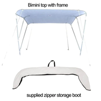 Tente Bimini de haute qualité, best-seller en usine, avec tissu imperméable en acier inoxydable, résistant aux UV, pour bateau