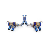 Système d'échappement Catback Valvetronic en alliage de titane de haute qualité Ecnal pour Ferrari GTC4 6.3L V12 2016
