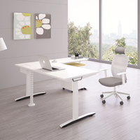 Table d'ordinateur de bureau moderne ergonomique de haute qualité bureau assis debout bureau debout à moteur unique bureau réglable en hauteur électrique