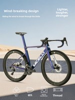 SK02 Vollcarbon Aero-Rennrad SHIMA-NO ULTEGRA R8170 Di2 2*12 Elektronisches Scheibenbremsen-Rennrad Carbon-Laufräder Continental-Reifen
