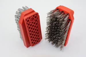 เครื่องมือบด<span class=keywords><strong>หิน</strong></span>เต็มรูปแบบแปรงลวดสแตนเลสพร้อมตาข่ายเดียวสำหรับเครื่องขัดคอนกรีตหินแกรนิต - Product Image 6