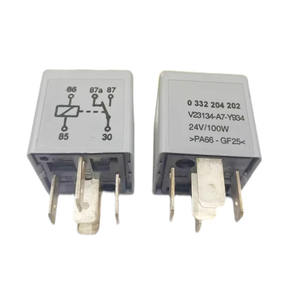 Électromagnétisme à courant continu 0 332 204 202 pour voiture, relais 5 broches DIP V23134-A7-Y934 - Product Image 1