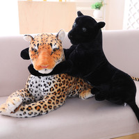 Peluches promotionnelles en gros : Panthère noire et guépard réalistes