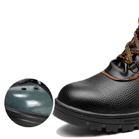 Sepatu Safety Kerja Anti-Hantaman S3 Breathable Kulit Las Berkualitas Tinggi Model High Top Grosir Terlaris Litai