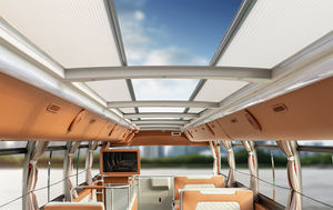 รถบัสสองชั้น Ankai 12M EV 60 ที่นั่ง ขับเคลื่อนด้วยพลังงานไฟฟ้า  ขึ้นชั้นบนสุด ชมวิว - Product Image 2