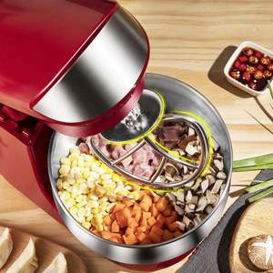 เครื่องนวดแป้งเชิงพาณิชย์ขนาด 3.5 ลิตร 4 ลิตร 5 ลิตร เครื่องนวดแป้งแบบพกพาสำหรับใช้ในบ้าน - Product Image 5