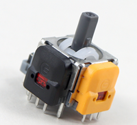 Joystick Hall Effect Pengganti Analog 3D untuk Kontroler PS4 PS5 Xbox Series, Suku Cadang Perbaikan Analog Magnetik