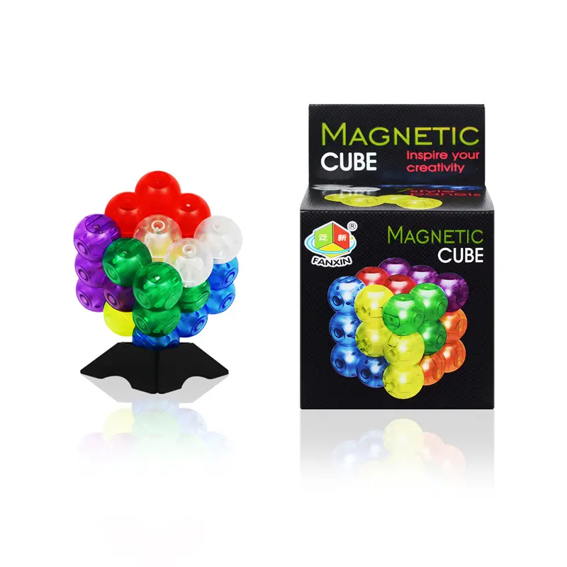 ילדים חינוכיים צעצועי rubic קוביית 3x3 4x4 ילדים rubix קוביית 3x3 מכירה לוהטת מגנטי 3d קסם קובייה 3*3