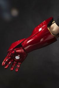 Mk7 Siêu Anh Hùng 1 \ 1 Vô Cực Găng Tay 1 \ 1 Mặc Cosplay Tượng LED Sắt Mans Armor Tay - Product Image 6